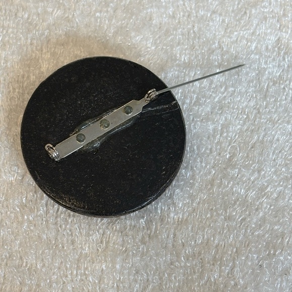 Stunning Vintage Art Deco Style Brooch Pin with Mixed Stones Unisex - Picture 6 of 8